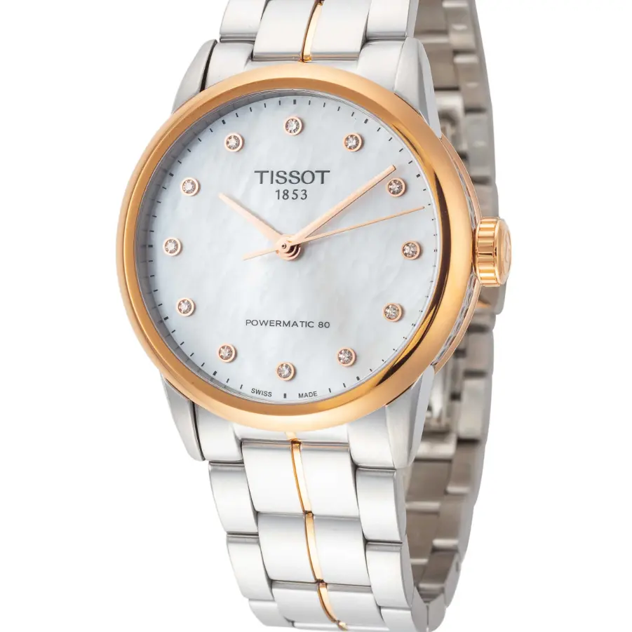 Tissot 天梭经典珍珠母贝自动女表