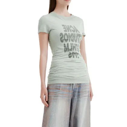 Acne Studios 字母印花 T 恤