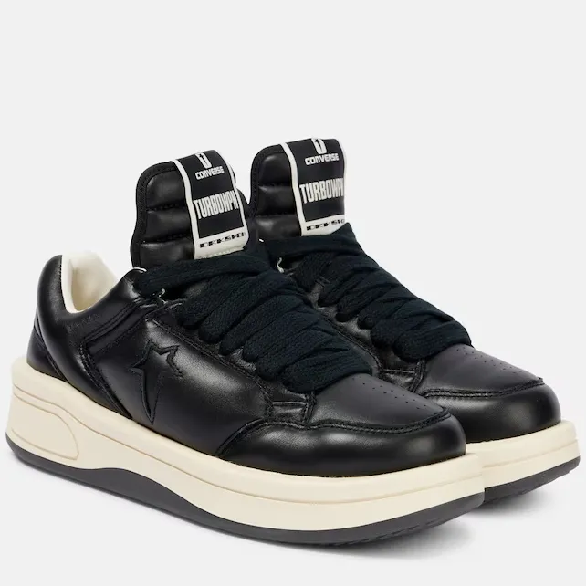 RICK OWENS x Converse 匡威 Turbowpn 皮革运动鞋