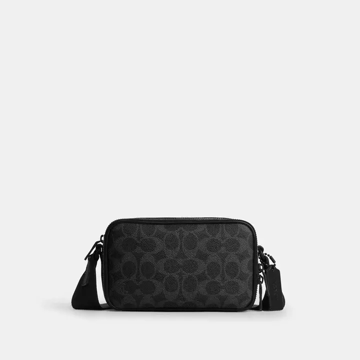 Coach 蔻驰 colton 19 老花斜挎包