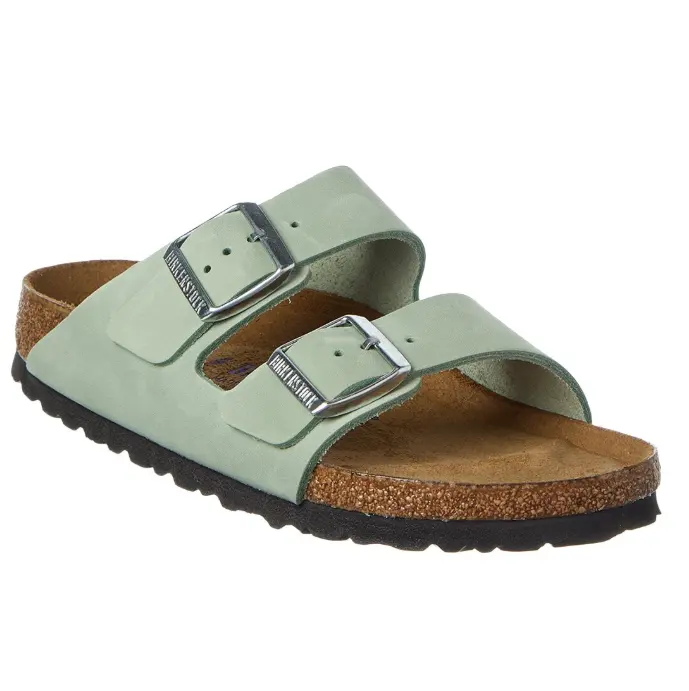 Birkenstock Arizona BS 窄款皮凉鞋