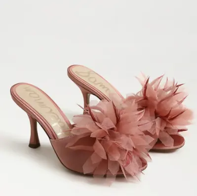 Sam Edelman 花卉穆勒凉鞋