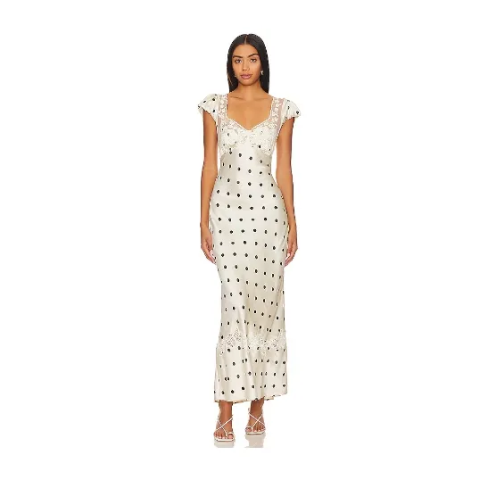 Free People 波点连衣裙