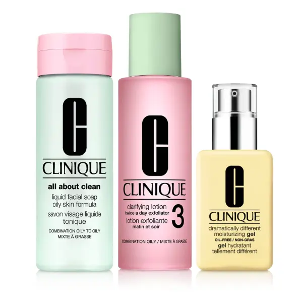 Clinique 倩碧 油皮3步护肤
