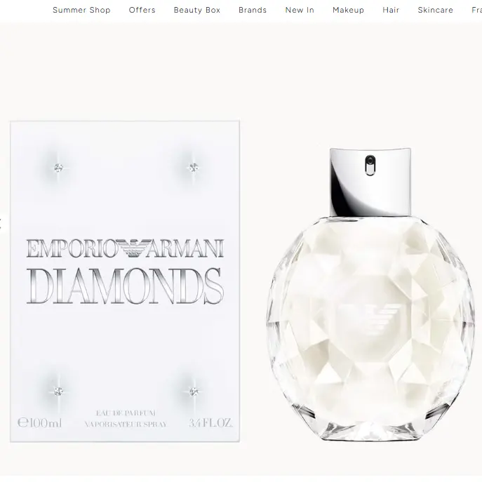 Armani 阿玛尼 珍钻香水 100ml