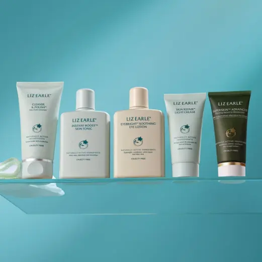 Liz Earle：护肤热卖！入手洁面、精华、面霜等