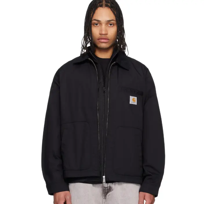 中站含税！Carhartt Work In Progress 黑色 Postal 夹克