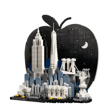 Lego  21066 纽约大苹果 | 建筑系