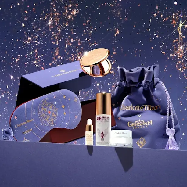 Charlotte Tilbury US：美妆护肤礼盒热卖！梦幻美妆旅行套装$82