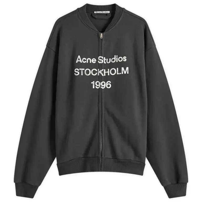 仅剩大码！Acne Studios 1996 拉链卫衣飞行员夹克