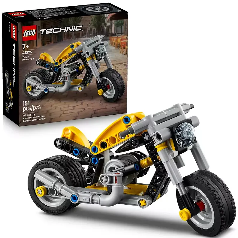 Lego 乐高机械组摩托车拼搭套装 42225