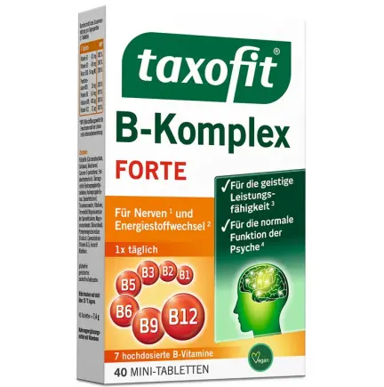 taxofit 复合维生素B+叶酸营养片 40片