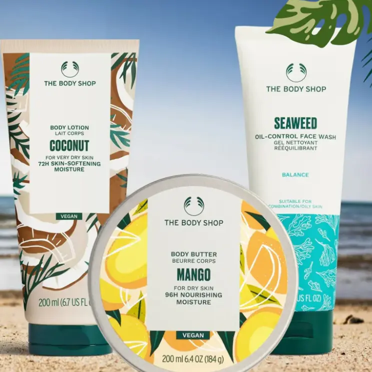 The Body Shop：夏季大促！全场身体护理热卖