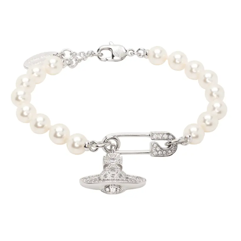 中站含税！Vivienne Westwood Lucrece Faux-Pearl 手链