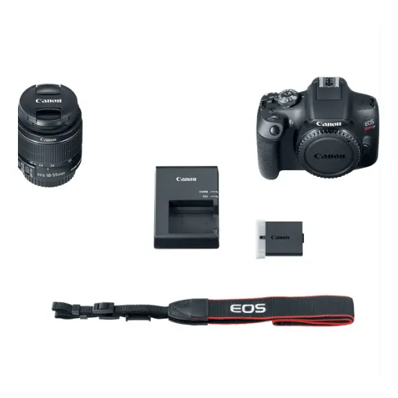 Adorama 佳能 EOS Rebel T7 2410万像素数码单反相机（搭配 EF-S 18-55mm f/3.5-5.6 IS II 镜头）