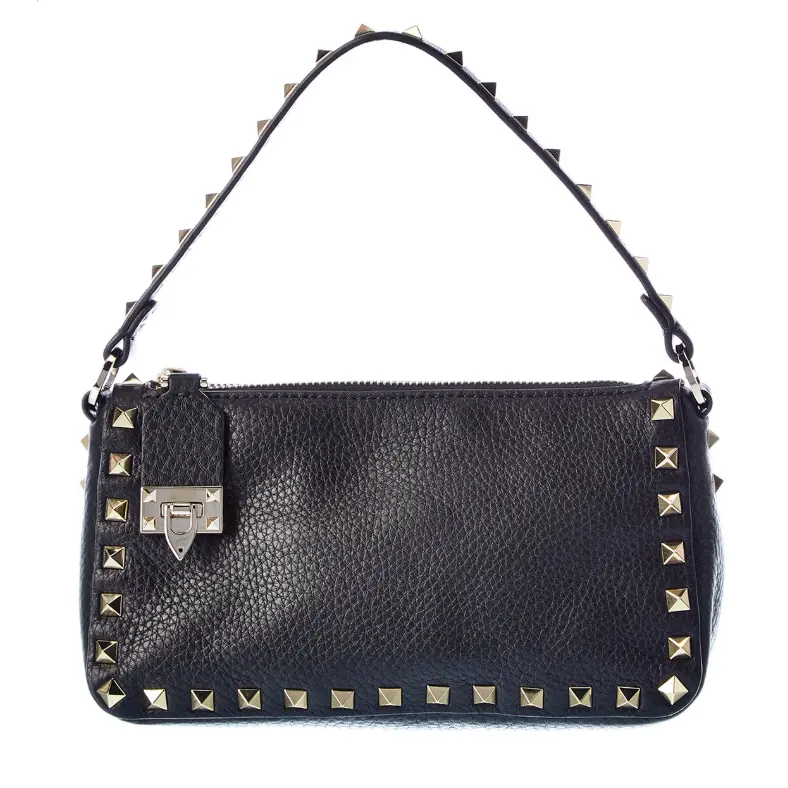 Valentino 华伦天奴 Rockstud 小号荔枝皮单肩包