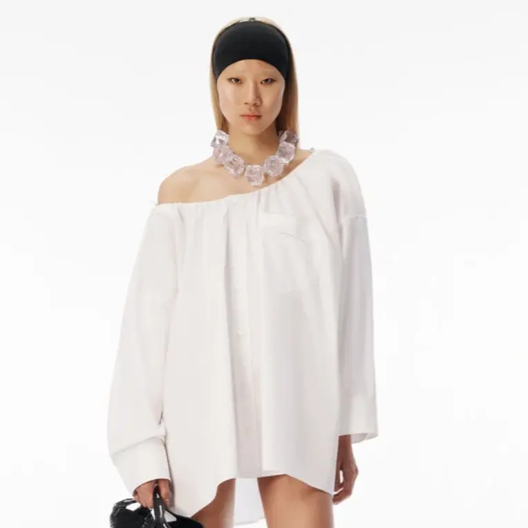 Alexander Wang 斜肩连衣短裙