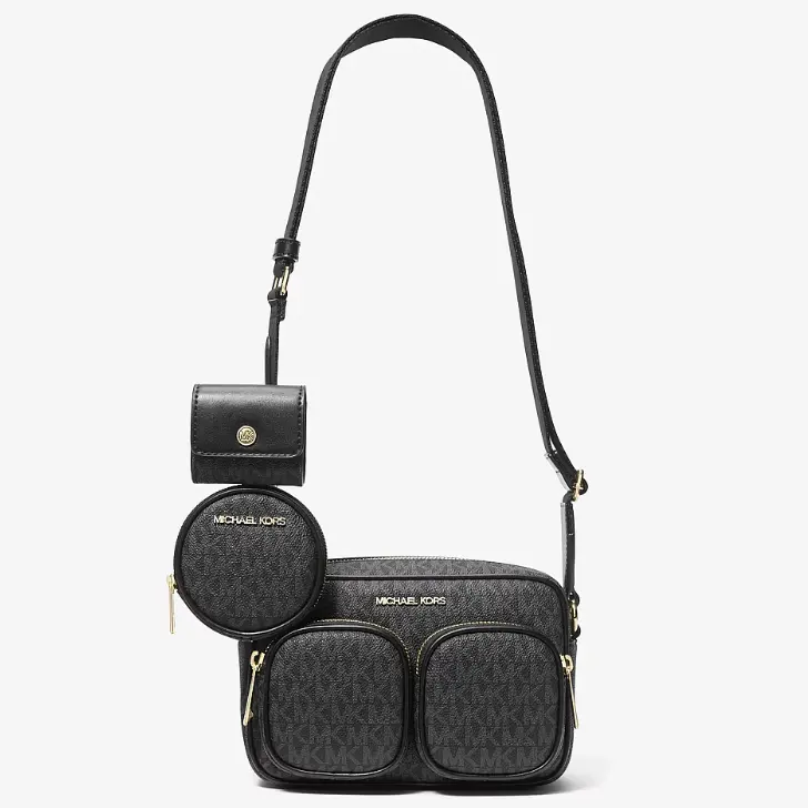 Michael Kors 中号老花款三合一斜挎包