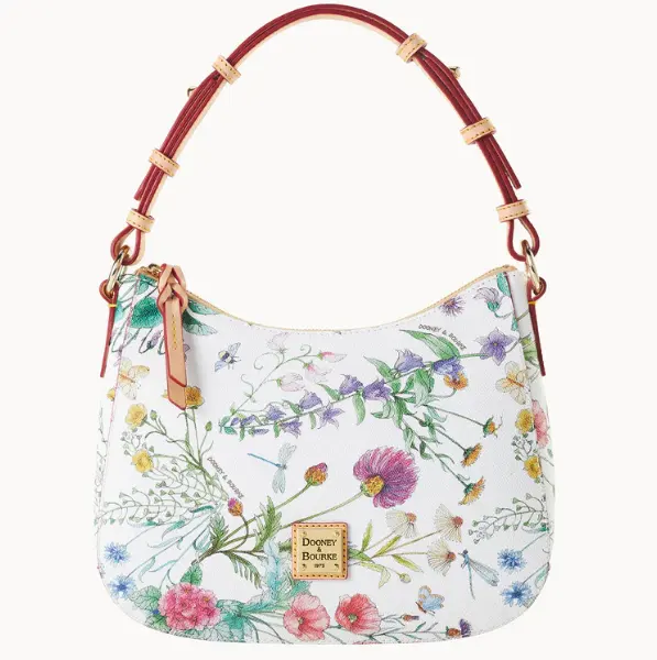 Dooney & Bourke 植物印花小号 Kiley Hobo 手提包
