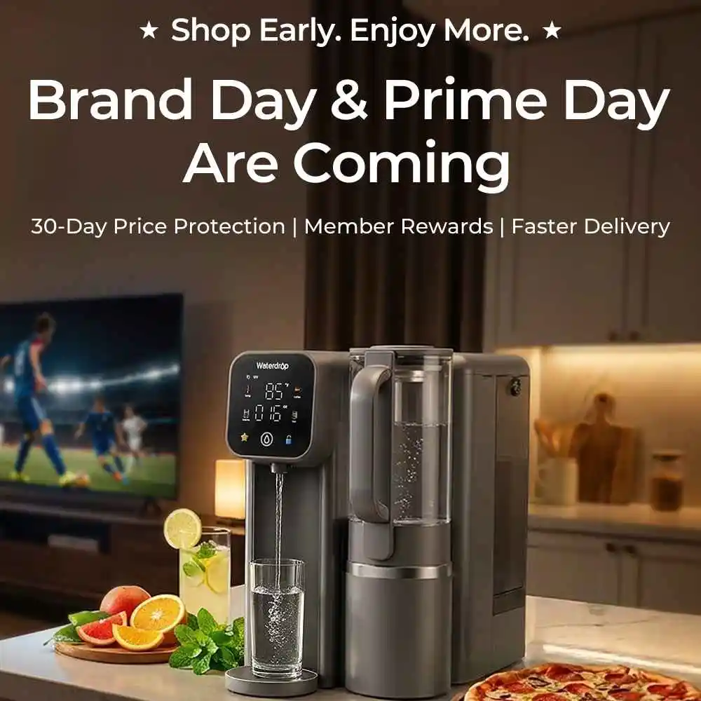 Waterdrop (UK)：品牌日及Prime Day大促
