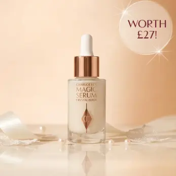 Charlotte Tilbury (UK)：奢护盛典 Magic Cream 奇迹面霜、Crystal Elixir 晶透精华等