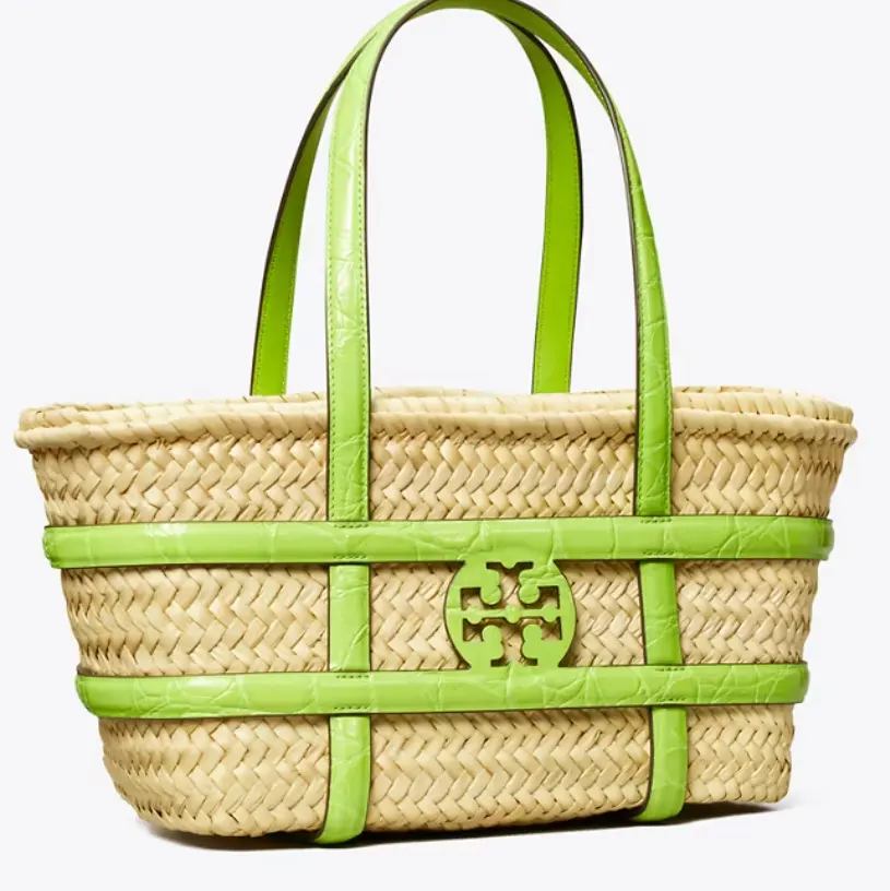 Tory Burch 汤丽柏琦 小号 Ella 草编包