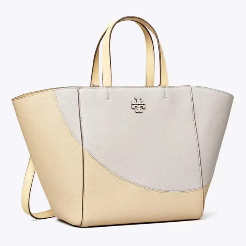 Tory Burch 汤丽柏琦 McGraw 拼色手提包