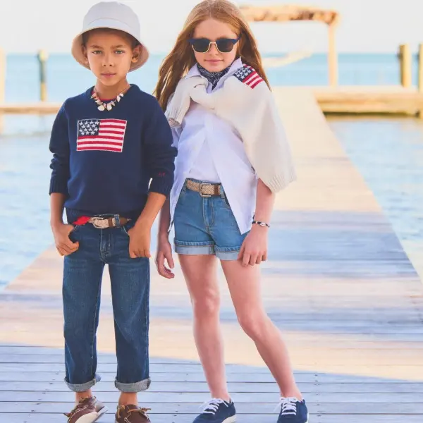 Janie and Jack：夏日童装焕新！刺绣花朵连衣裙$23、Polo 衫$13