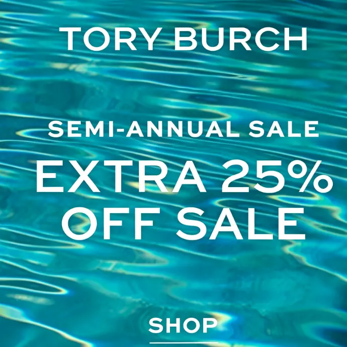 Tory burch US：一年仅两次！年中折扣区时尚大促