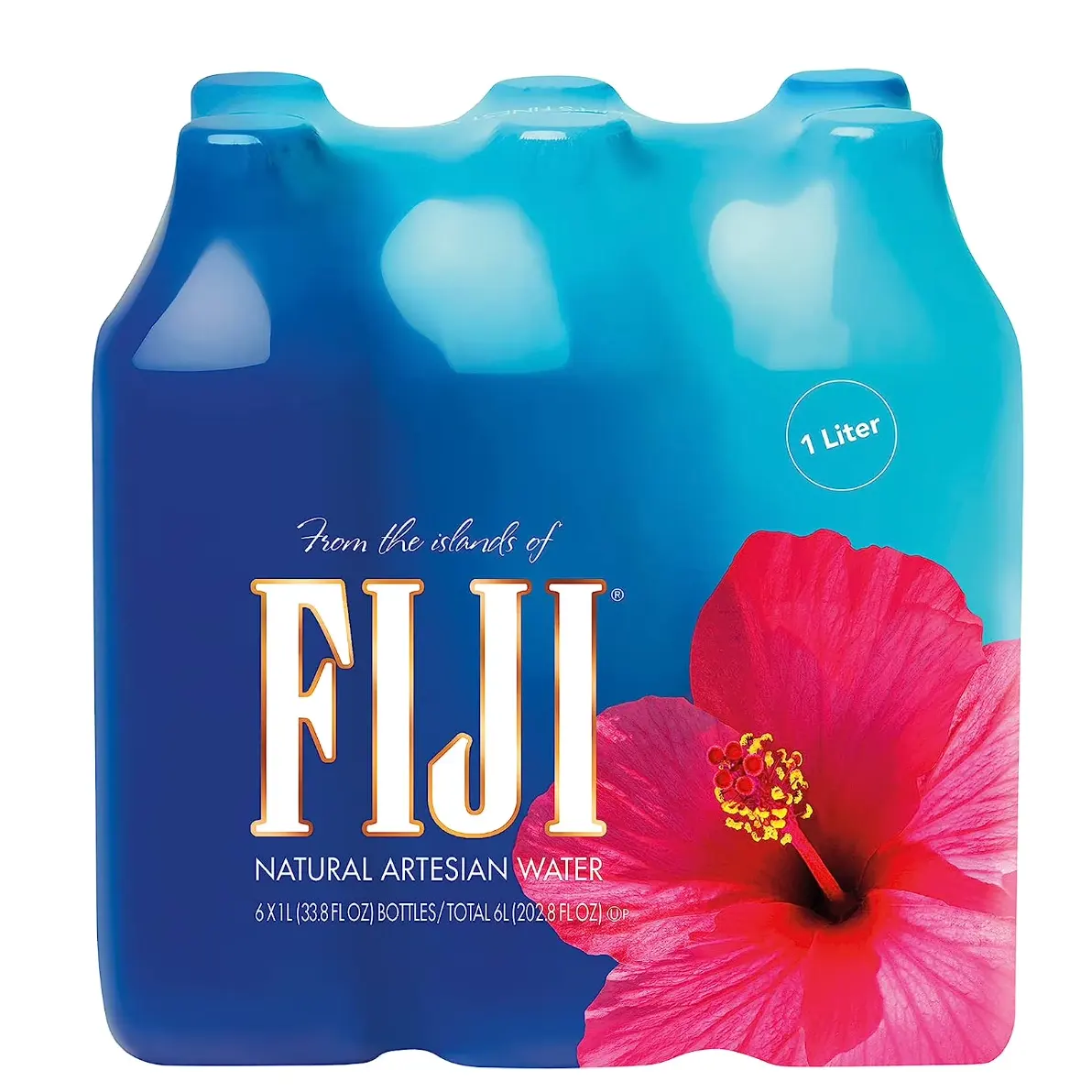 FIJI 矿泉水1L 6瓶装特惠