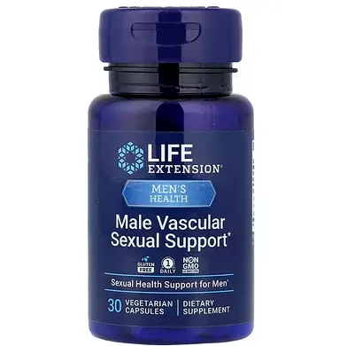Life Extension, 男性健康，男性血管和性健康支持，30 粒