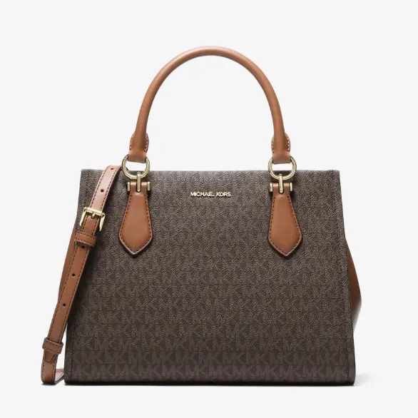 Michael Kors marilyn 中号老花斜挎包