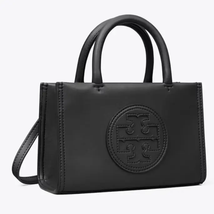 黑色更划算！Tory Burch 汤丽柏琦 Ella Bio 迷你托特包