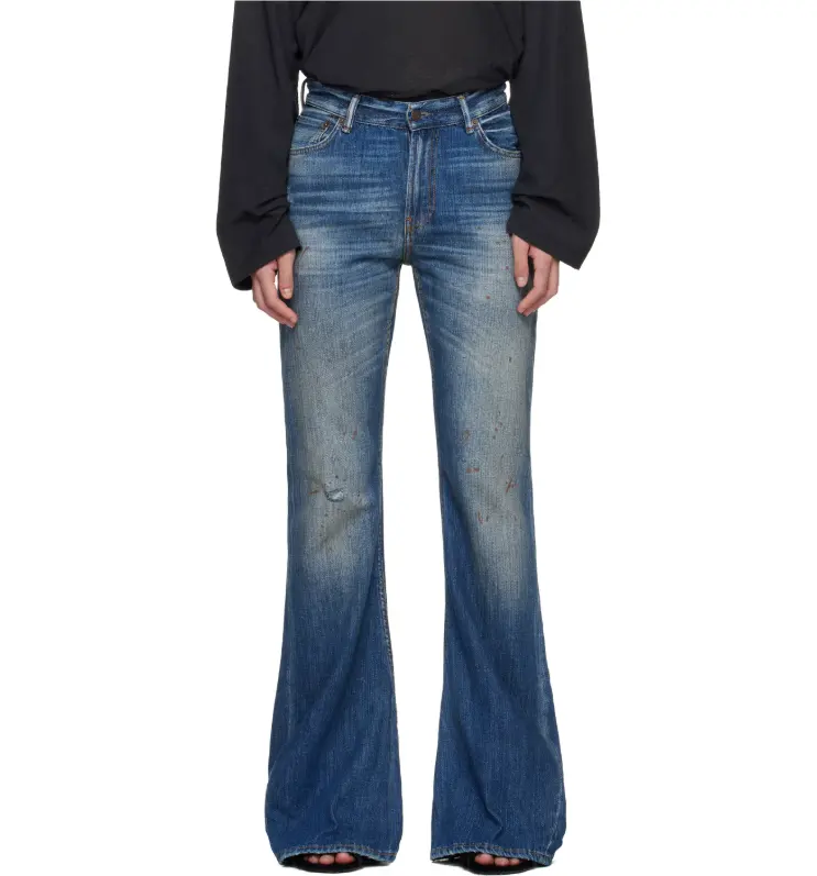 Acne Studios  蓝色 2025F 修身牛仔裤