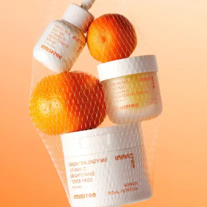 Innisfree：VC护肤专场 入精华液、面霜等 享双倍积分