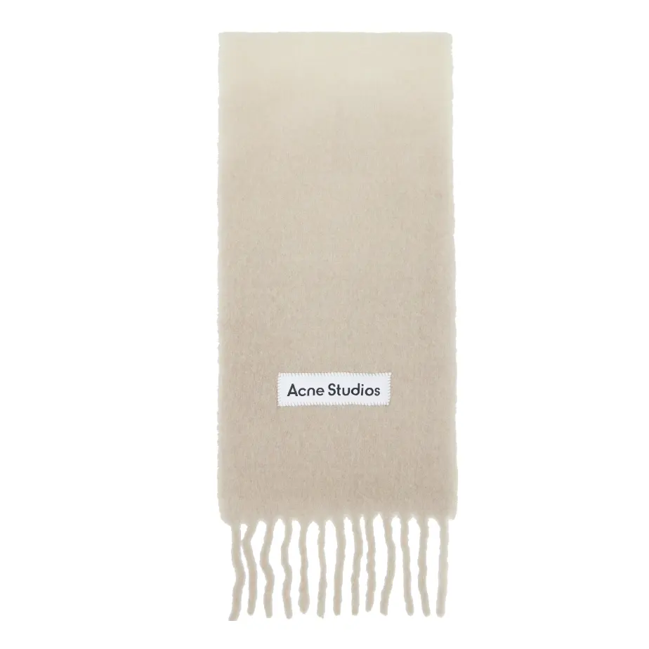 Acne Studios 驼色 Wool Fringe 围巾