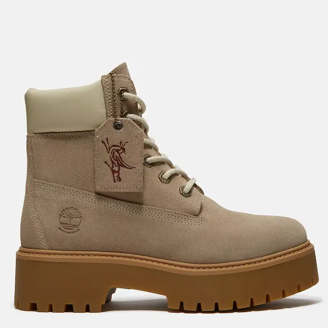 Timberland 添柏岚 Stone Street 女款“马年”特别版 6英寸厚底靴