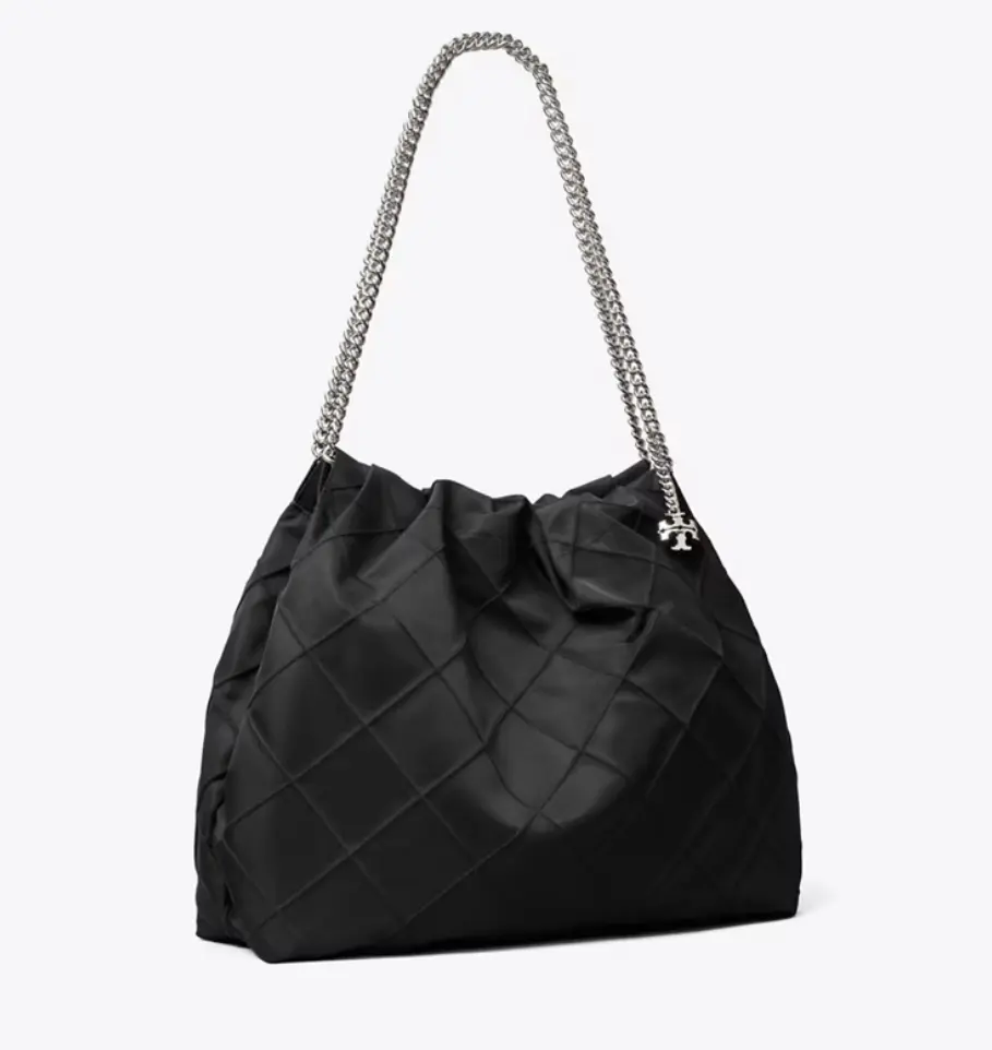 Tory Burch 汤丽柏琦 Fleming 尼龙Hobo单肩包