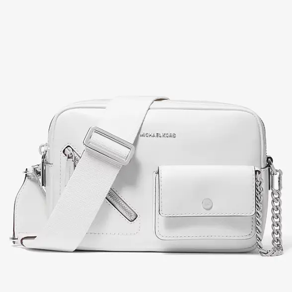 檀健次同款白色！Michael Kors Bryant 中号相机包 带卡包
