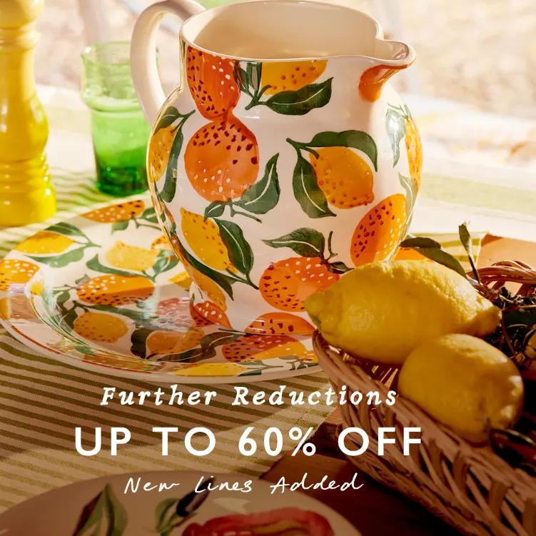再降！Emma Bridgewater：英伦手工陶瓷夏日盛典！入马克杯、餐盘