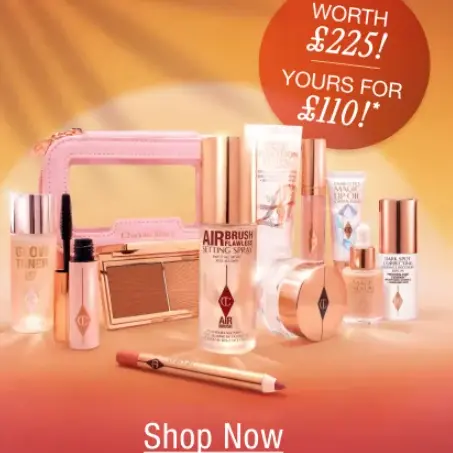 Charlotte Tilbury (UK)：夏日全场美妆套装特惠！唇部3件套£40