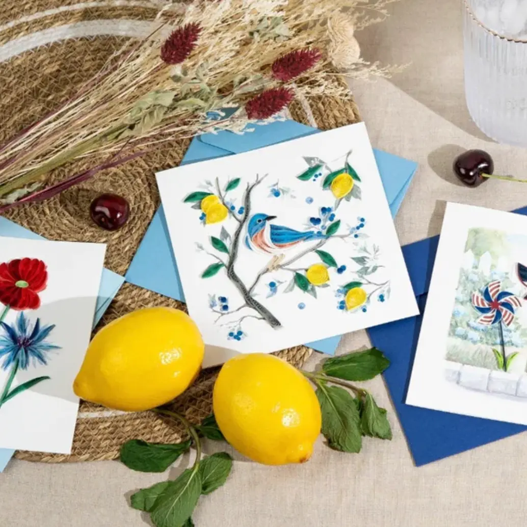 Quilling Card：手作卡片与礼物热卖