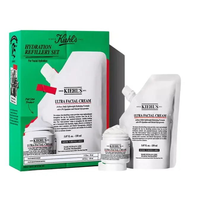 Kiehl's 科颜氏高保湿面霜+补充装套装