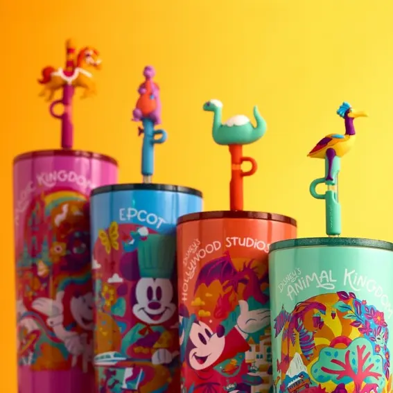 Disney Store：全系列水杯上新！上学便携水壶、居家玻璃冷水套装、星巴克联名杯等
