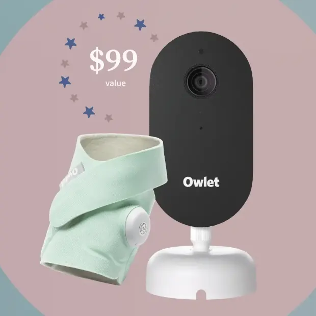Owlet：独立日大促！买 Dream Sock 智能婴儿监护器