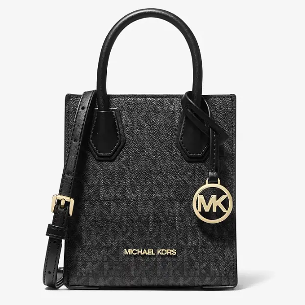 补货！Michael Kors 黑色老花琴谱包