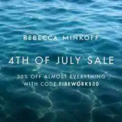 Rebecca Minkoff：独立日大促 爆款包包热卖