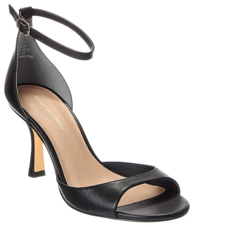 Stuart Weitzman Isla 75 真皮凉鞋
