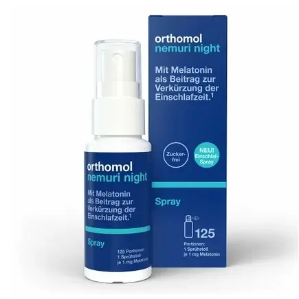 orthomol 奥适宝 nemuri 褪黑素助眠喷雾25ml