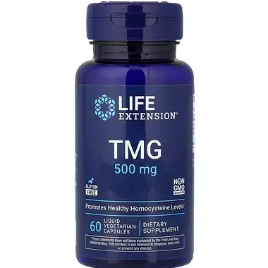 Life Extension, TMG，500 毫克，60 粒液体素食胶囊